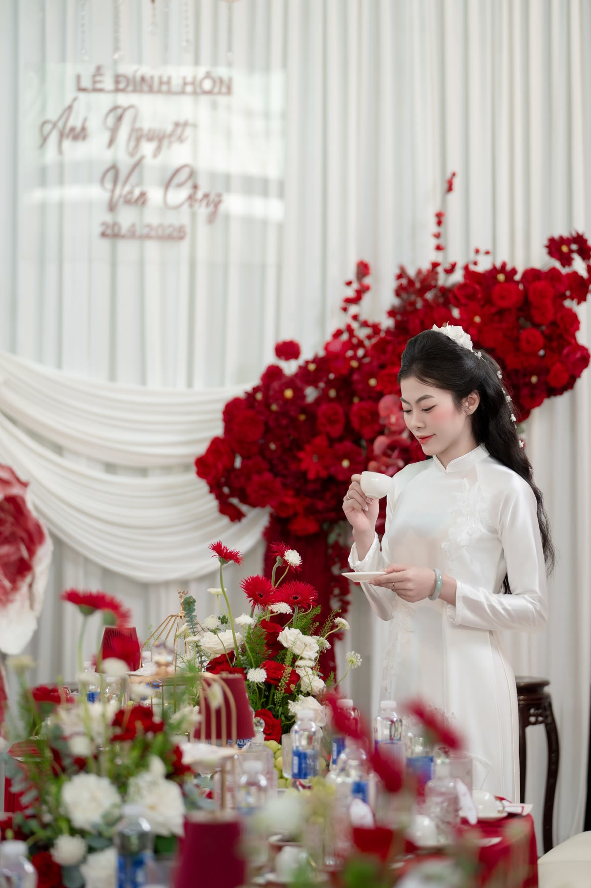 Lễ Đính Hôn Ánh Nguyệt và Văn Công